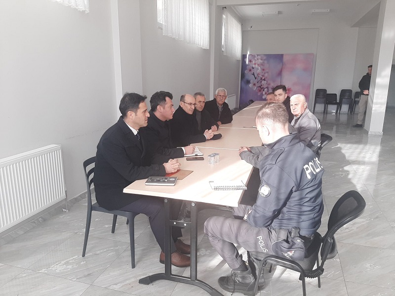 BURÇ, KAYALAR, BARIŞTEPE VE KALETEPE MAHALLELERİNE ZİYARET