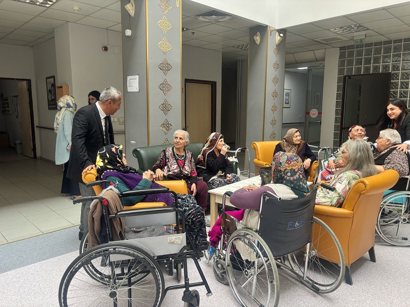 Demetevler Fatma Uçer Huzurevi Yaşlı Bakım ve Rehabilitasyon Merkezi ziyareti